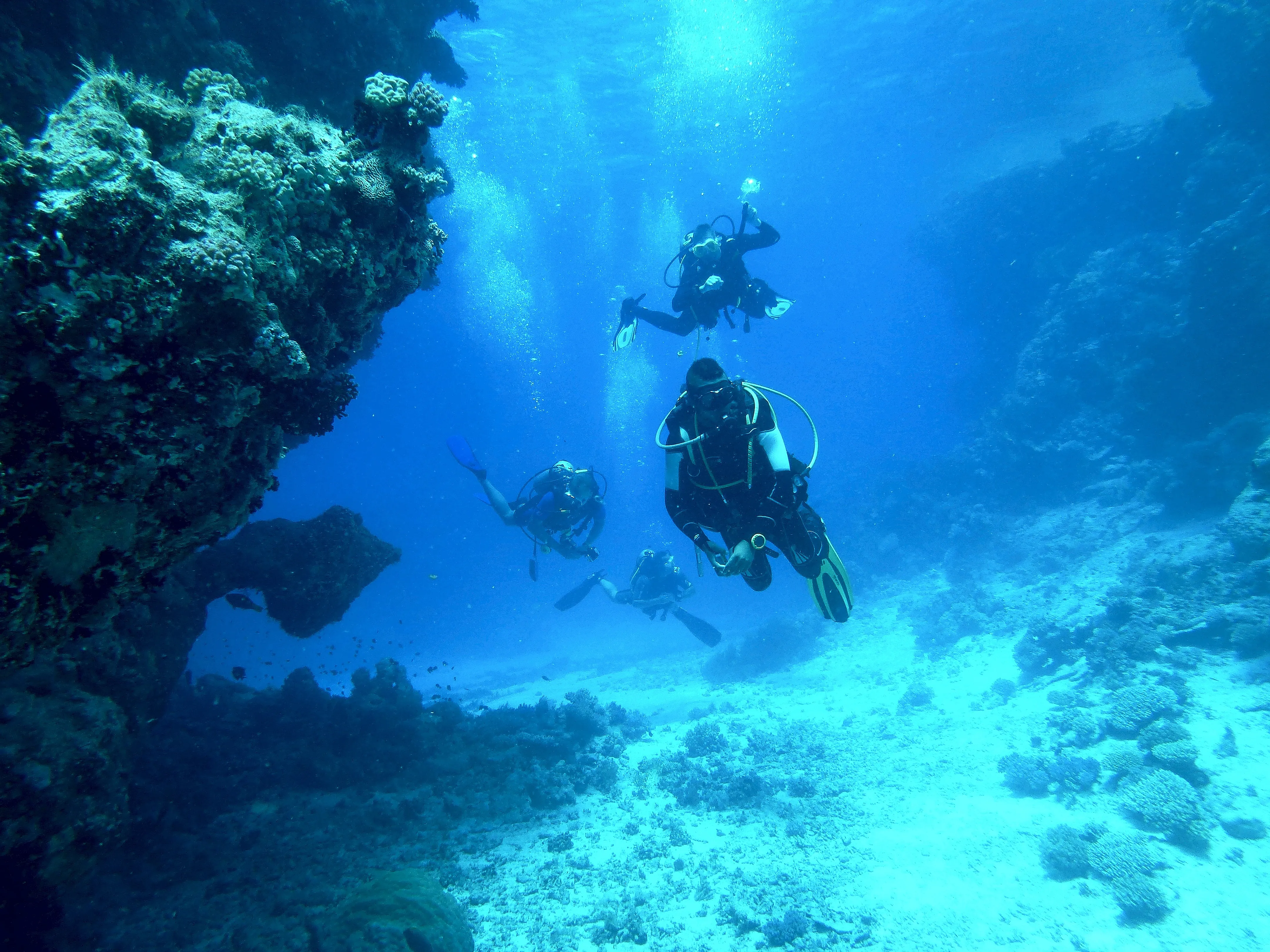 Inmersión en arrecife cerca de Ciutadella, Menorca